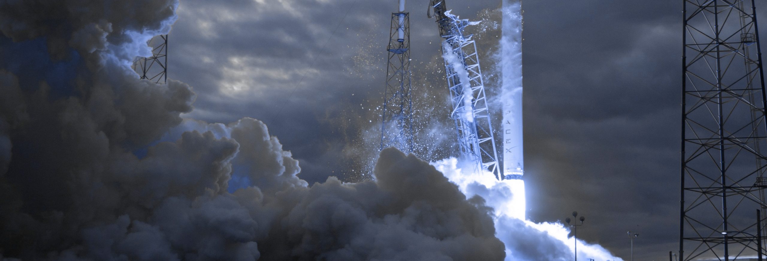 spacex shuttle launch